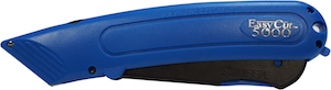 A Blue Easy-Cut 5000 Safety Cutter
