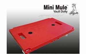 A Red Mini Mule Dolly