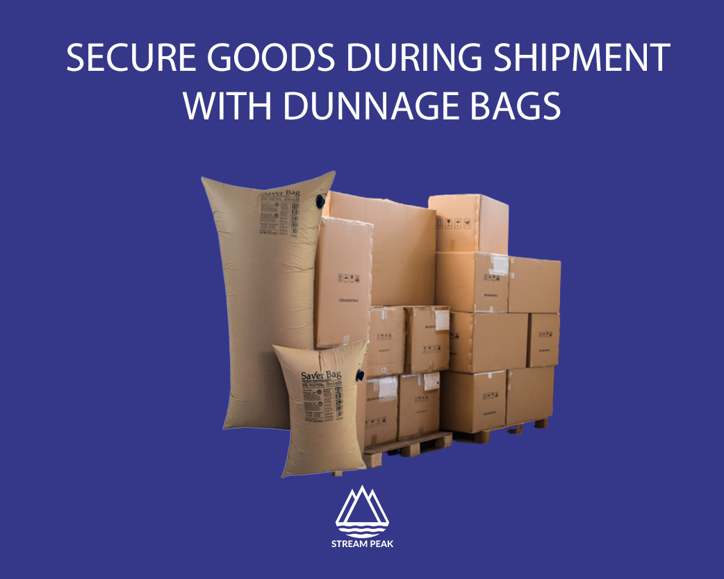 Secure goods during shipment with Dunnage Bag